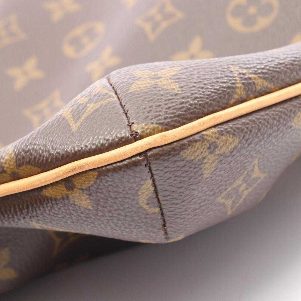 LOUIS VUITTON Brown Monogram Leather Shoulder Bag - Picture 7 of 10